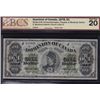 Image 1 : 1878 Dominion of Canada $1 Payable at Montreal