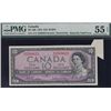 Image 1 : 1954 Bank of Canada $10 Butterfly Fold Error