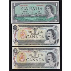 Lot of 13 Bank of Canada Notes Serial #22