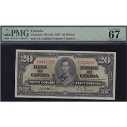 1937 Bank of Canada $20
