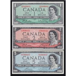 1954 Bank of Canada Set of 7 Banknotes