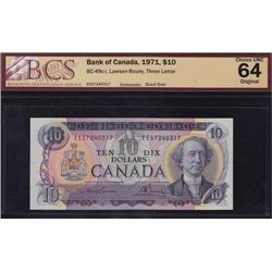 1971 Bank of Canada $10