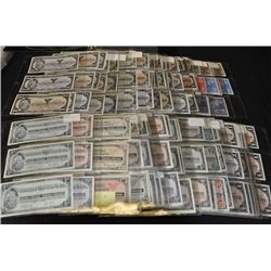 Lot of 174 Canadian Tire Notes