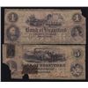 Image 1 : Lot of Two 1859 Bank of Brantford Banknotes