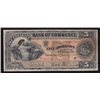 Image 1 : 1901 Bank of Commerce $5