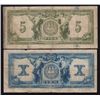 Image 2 : Lot of Two 1917 Canadian Bank of Commerce Banknotes