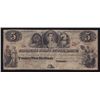 Image 1 : 1849 Farmer's Joint Stock Bank $5