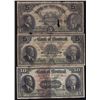 Image 1 : Lot of Three Bank of Montreal Banknotes