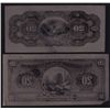 Image 1 : 1913 Bank of Saskatchewan $20 Front & Back Tin Type Proofs