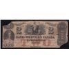 Image 1 : 1859 Bank of Western Canada $2 with RARE McMicken signature