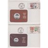 Image 2 : 1967 Coin Set in First Day of Issue Envelopes