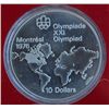 Image 1 : 1976 Canada $10 Olympic Silver Mule Error