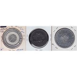 Lot of three Medals