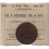 Image 1 : Prince Edward Island Half Penny Token,
