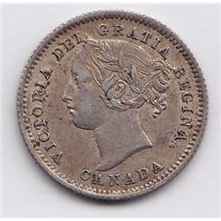1858 Province of Canada Ten Cents