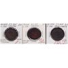 Image 1 : Lot of 3 Halifax Halfpennies