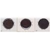 Image 2 : Lot of 3 Halifax Halfpennies