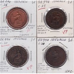 Lot of 4 Non-Local tokens