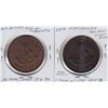 Image 2 : Lot of 2 Province of Canada Tokens