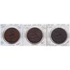 Image 1 : Lot of 3 Province of Canada Tokens