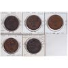 Image 2 : Lot of 5 Province of Canada Tokens