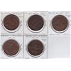 Image 2 : Lot of 5 Province of Canada Tokens