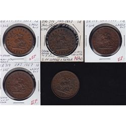 Lot of 5 Province of Canada Tokens