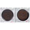Image 1 : Lot of 2 Province of Canada Tokens