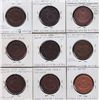 Image 2 : Lot of 9 Province of Canada Tokens