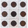 Image 1 : Lot of 9 Province of Canada Tokens