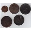 Image 2 : World Coins - Foreign Counterstamped Coins