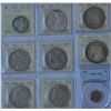 Image 1 : USA, Lot of 9 Graded Coins:
