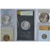 Image 1 : USA, Lot of 5 Coins: