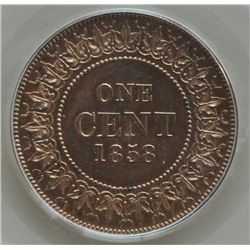 1858 One Cent Specimen Pattern