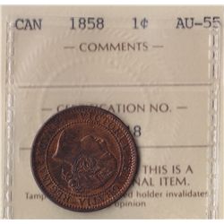 1858 One Cent