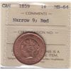 Image 1 : 1859 One Cent