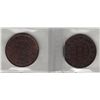 Image 2 : Lot of Two ICCS Graded One Cents