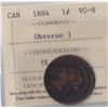 Image 1 : 1884 One Cent