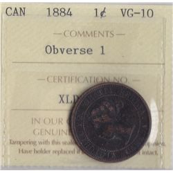 1884 One Cent