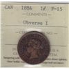 Image 1 : 1884 One Cent