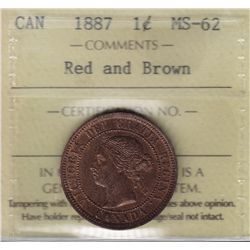 1887 One Cent