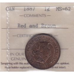 1887 One Cent