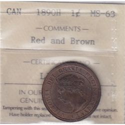 1890H One Cent