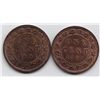 Image 2 : Lot of Two 1891 One Cents