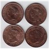 Image 1 : Lot of Four One Cents