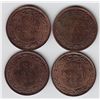 Image 2 : Lot of Four One Cents