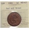 Image 1 : 1901 One Cent