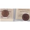 Image 2 : Lot of Two ICCS Graded One Cents