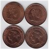 Image 1 : Lot of Four One Cents