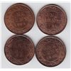 Image 2 : Lot of Four One Cents